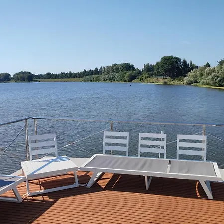 Houseboat Water King Plywajacy Dom Na Wodzie Lodz Hausboot 7 Os Ботель