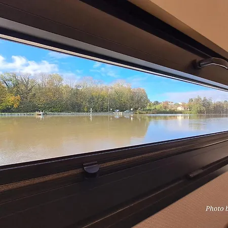 Ботель Houseboat Water King Plywajacy Dom Na Wodzie Lodz Hausboot 7 Os Uraz (Trzebnica)