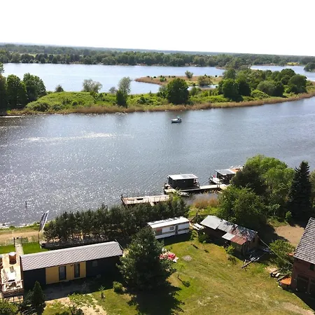 Houseboat Water King Plywajacy Dom Na Wodzie Lodz Hausboot 7 Os Ботель
