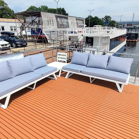 Houseboat Water King Plywajacy Dom Na Wodzie Lodz Hausboot 7 Os *