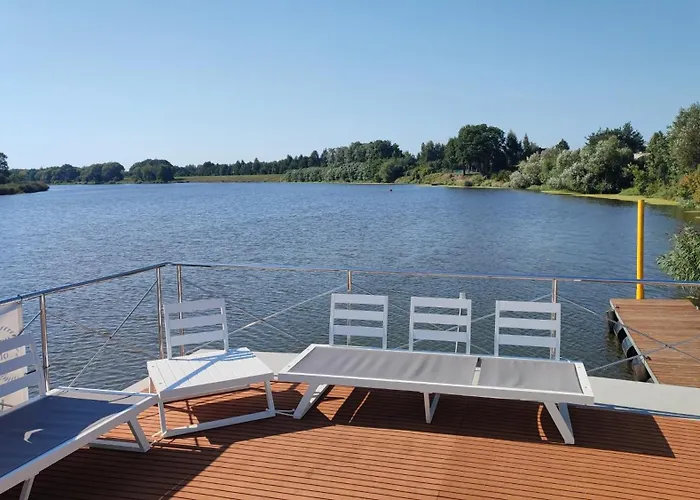 Houseboat Water King Pływający Dom Na Wodzie łódź Hausboot 7 Os Botel