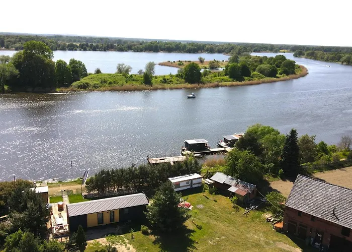 Houseboat Water King Plywajacy Dom Na Wodzie Lodz Hausboot 7 Os Botel